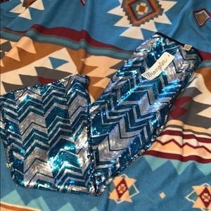 BRAND NEW sequined Wrangler bell bottoms